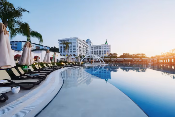 Luxury hotel and casino